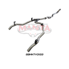 Manta VDJ79 V8 Ute Dual 3in NO Cat, WOM DPF Exhaust