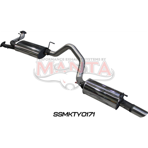 Manta URJ202 2012 on 4.6L V8 CatBack 3in Including Single