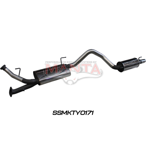 Manta URJ202 2012 on 4.6L V8 CatBack 3in Including Single