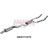 Manta VDJ200 DPF 3in Dual With Cat & Muffler 4in Tailpipe