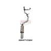 Manta VDJ200 2.5in Dual DPF Back To Single 3In, With Rear