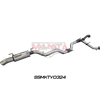 Manta VDJ200 2.5in Dual DPF Back To Single 3In, With Rear