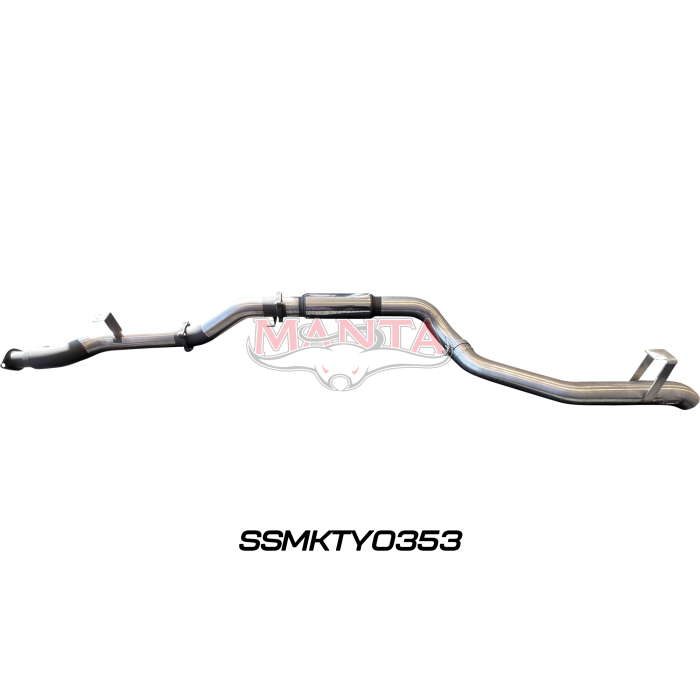 Manta VDJ79 Single & Dual Cab Ute 4in DPF Back for