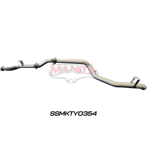 Manta VDJ79 Single & Dual Cab Ute 4in DPF Back for