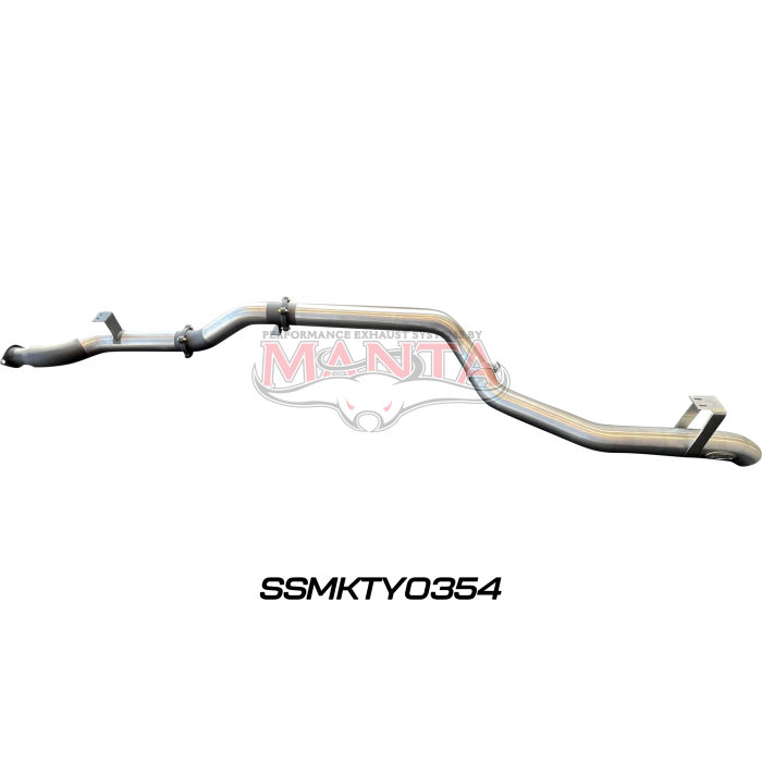 Manta VDJ79 Single & Dual Cab Ute 4in DPF Back for