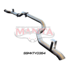 Manta VDJ79 Single & Dual Cab Ute 4in DPF Back for