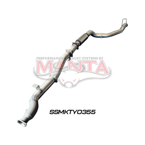 Manta VDJ79 Single & Dual Cab Ute 4in DPF Back for