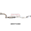 Manta VDJ79 Single & Dual Cab Ute 4in DPF Back for