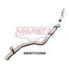 Manta VDJ79 Single & Dual Cab Ute 4in Turbo Back for