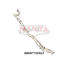 Manta VDJ79 Single & Dual Cab Ute 4in Turbo Back for