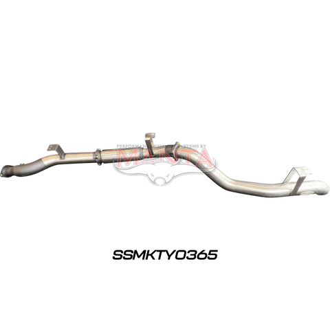 Manta VDJ76 4.5L V8 Wagon 4in DPF Back with Muffler