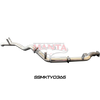 Manta VDJ76 4.5L V8 Wagon 4in DPF Back with Muffler