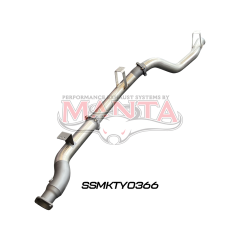 Manta VDJ76 4.5L V8 Wagon 4in DPF Back without Muffler