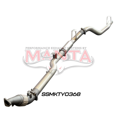 Manta VDJ76 4.5L V8 (DPF) Wagon 4in Turbo Back without