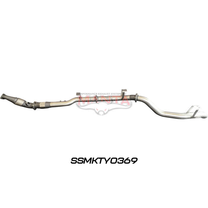 Manta VDJ76 4.5L V8 (DPF) Wagon 4in Turbo Back with Cat &