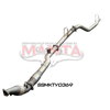 Manta VDJ76 4.5L V8 (DPF) Wagon 4in Turbo Back with Cat &