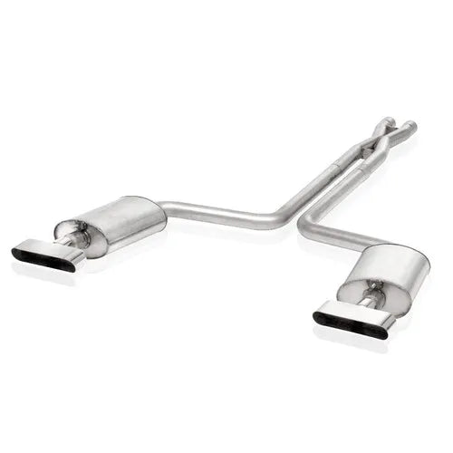Stainless Works 1992-96 Corvette C4 LT1/LT4 2-1/2in Exhaust System X-Pipe Chambered Turbo Mufflers — fits Chevrolet...