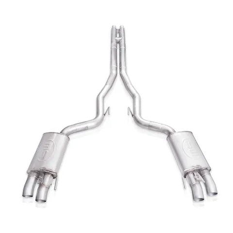 Stainless Works 2015+ Ford Shelby GT350 Redline Factory Connect H-Pipe Catback Exhaust w/Valves — fits Ford Mustang
