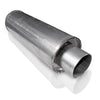 Stainless Works 2in VINTAGE ROUND MUFFLER (image 2)