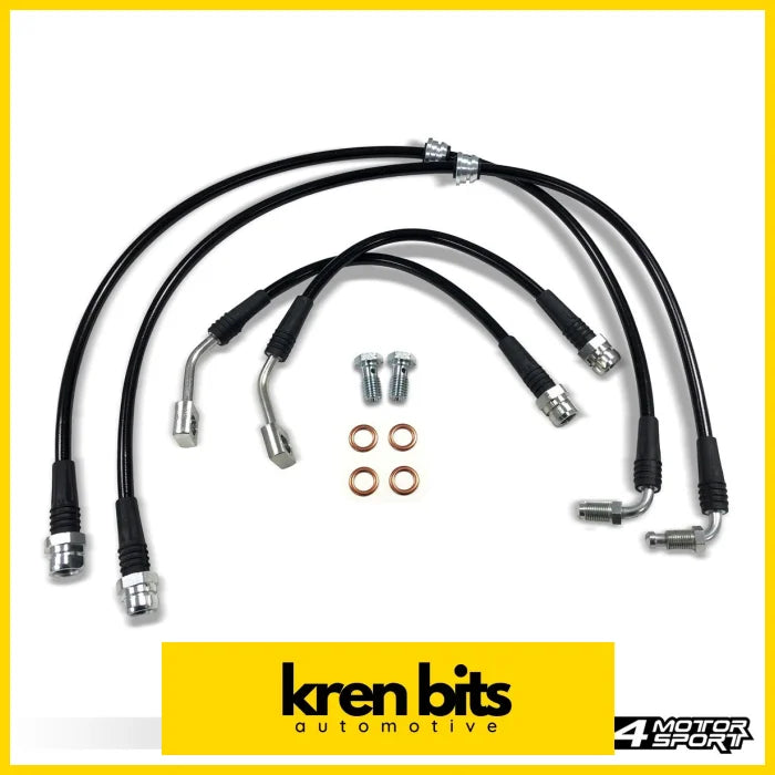 Stainless Steel Braided Brake Line Kit 8S/8V.5 Audi Tt Rs & Rs3 Harrys Euro