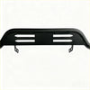 Black stainless steel nudge bar with horizontal slats and mounting brackets for Mazda BT-50 2012-2020