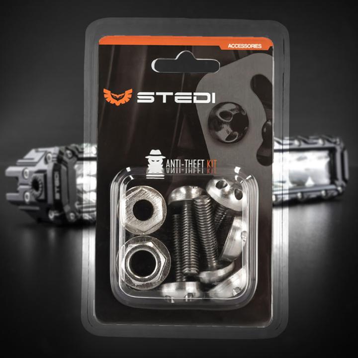 Stedi Anti Theft Kit Suits ST3K LED Light Bar ANTST3KKIT