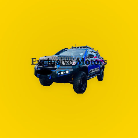 Steel Side Steps Heavy Duty for Toyota Hilux (2015-2023)