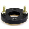 Black rubber steering column coupling adapter with gold bolts and hex nuts for datsun nissan 720 d21 king cab
