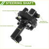 Black metal steering column shaft for toyota tacoma 1997-2004 with precision needle bearing and anti-corrosion coating