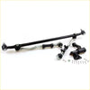 Black and silver metal steering linkage rebuild kit with fasteners for nissan crew cab 1998-2000