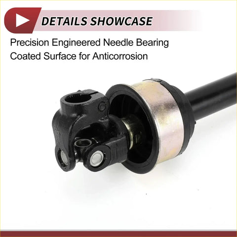 Black and silver precision engineered needle bearing with anticorrosion coating for toyota highlander steering shaft