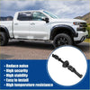 Black universal drive shaft for trucks made of steel shown from back side for steering shaft toyota sienna 2004-2010 two pack