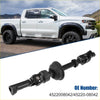 Black universal joint drive shaft for Chevrolet trucks model 45220-08042 shown from the back side