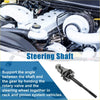 Black and silver steering shaft intermediate column for Toyota Tacoma with metallic finish and detailed mechanical parts