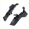 Black plastic mounting brackets for steering wheel cruise volume control switch fit toyota land cruiser prado 2003-2023
