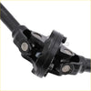 Black universal joint with metallic bearings and robust design for steering yoke columns assembly toyota tundra 2001–2004
