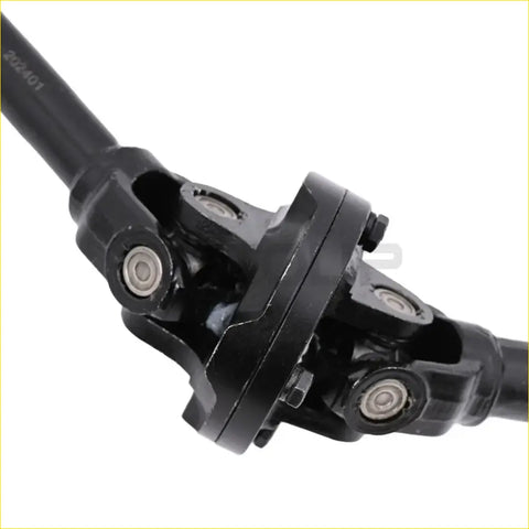 Black universal joint with metallic bearings and robust design for steering yoke columns assembly toyota tundra 2001–2004