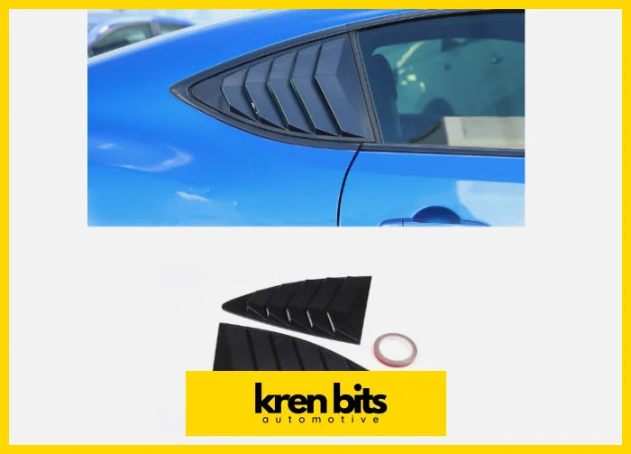 Subaru Brz 12 - 21 Matte Black Side Louvers