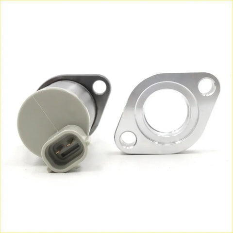 Gray plastic egr valve with black bracket and silver flange for suction control valve kit toyota hilux 2004-2015