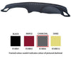 Sunland Dashmat Black fits Hyundai Accent GS/GL/GLS K19B01
