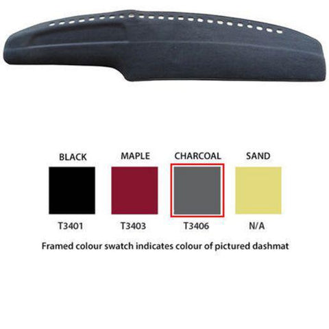 Sunland Dashmat Black fits Toyota Hilux YN85R/YN107R T3401