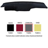 Sunland Dashmat Black fits Toyota Landcruiser 100 Series