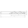 Sutton Jobber Drill Bit HD Cobalt HSS 1mm Dia 12mm L2