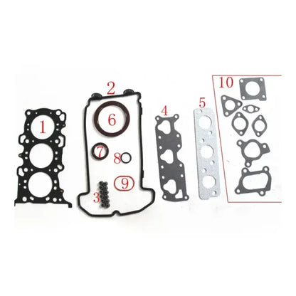 SUZUKI ALTO 0.7 WAGON R+ 12V K6A Set Engine Engine d Kits Engine Gasket 11402-78838 50272200 Kren Bits