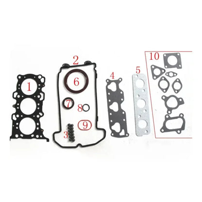 SUZUKI ALTO 0.7 WAGON R+ 12V K6A Set Engine Engine d Kits Engine Gasket 11402-78838 50272200 Kren Bits