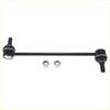 Black metal sway bar links kit with threaded ends and silver hex nuts for toyota sienna 2004-2010