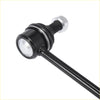 Black metal sway bar link with silver nut and threaded end for toyota sienna 2004-2010 stabilizer kit
