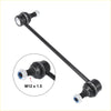 Black sway bar link with chrome threaded ends and blue inner sleeve for toyota sienna 2004-2010 suspension alignment