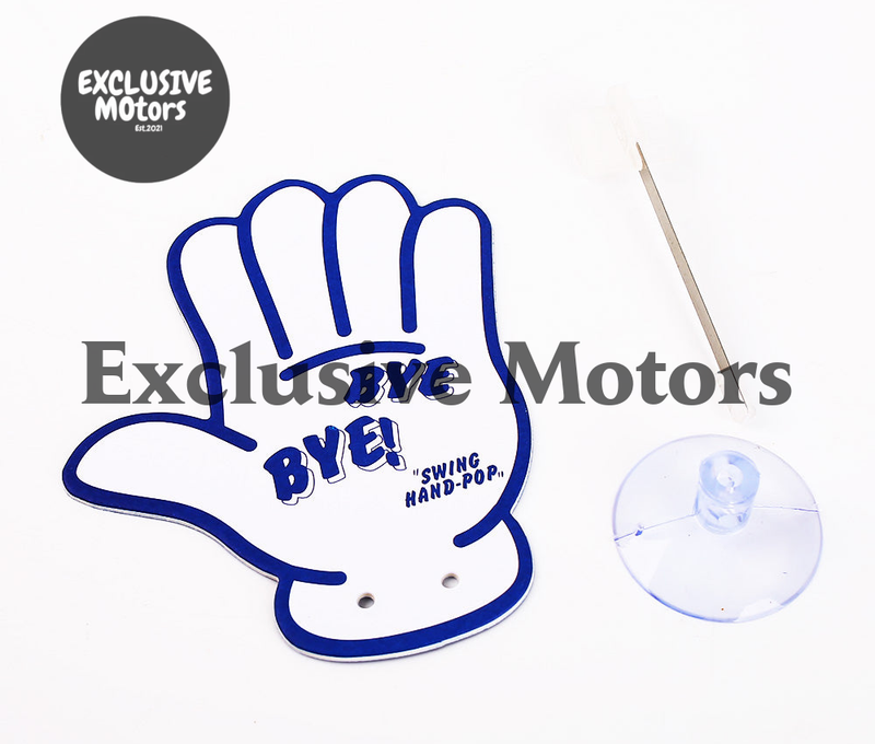 Swing Hand Pop Japanese Air Freshener White