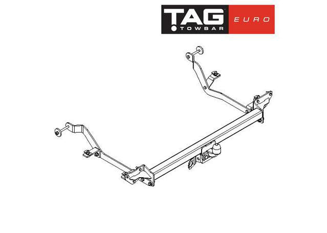TAG Towbar Euro (Horizontal) Suits Fiat Ducato L4 Open